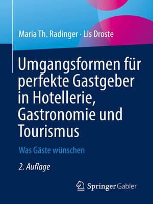 cover image of Umgangsformen für perfekte Gastgeber in Hotellerie, Gastronomie und Tourismus